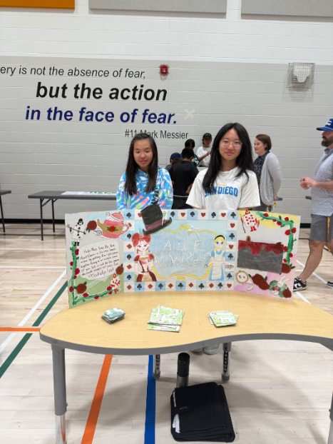 Junior High Art Display